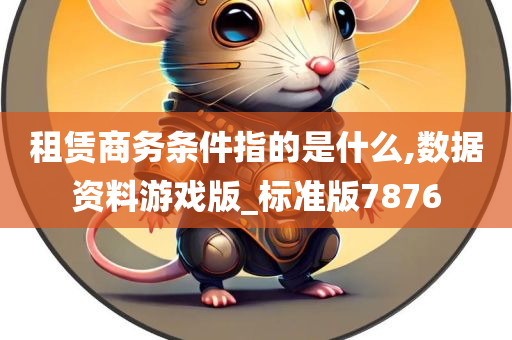 租赁商务条件指的是什么,数据资料游戏版_标准版7876