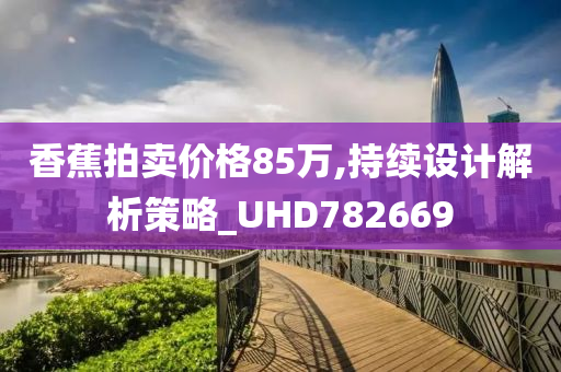 香蕉拍卖价格85万,持续设计解析策略_UHD782669