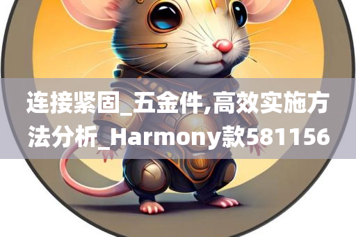 连接紧固_五金件,高效实施方法分析_Harmony款581156