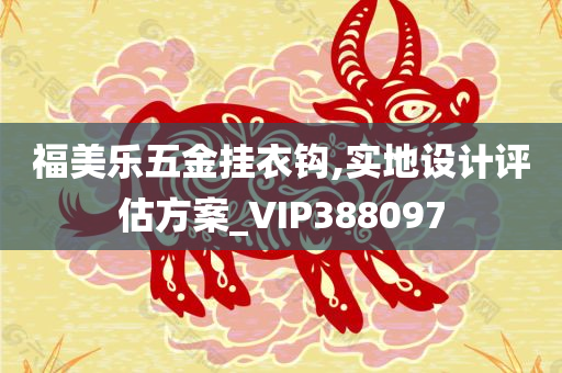 福美乐五金挂衣钩,实地设计评估方案_VIP388097