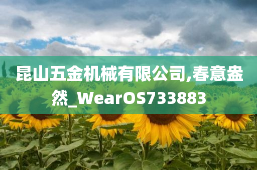 昆山五金机械有限公司,春意盎然_WearOS733883