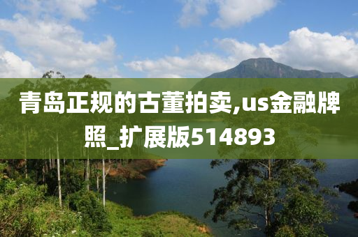 青岛正规的古董拍卖,us金融牌照_扩展版514893