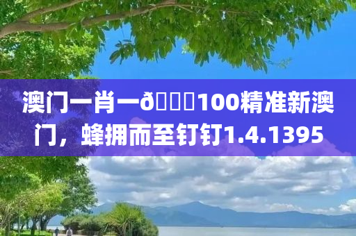 澳门一肖一🐎100精准新澳门，蜂拥而至钉钉1.4.1395