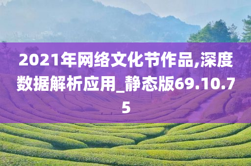 2021年网络文化节作品,深度数据解析应用_静态版69.10.75