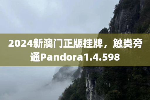 2024新澳门正版挂牌，触类旁通Pandora1.4.598