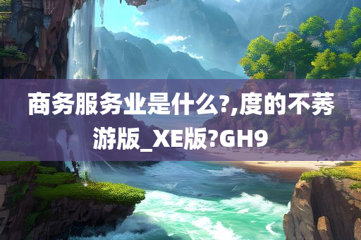 商务服务业是什么?,度的不莠游版_XE版?GH9