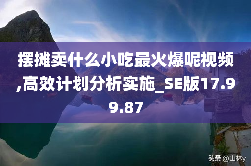 摆摊卖什么小吃最火爆呢视频,高效计划分析实施_SE版17.99.87