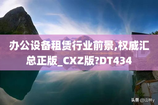 办公设备租赁行业前景,权威汇总正版_CXZ版?DT434