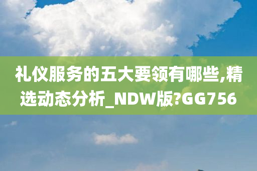 礼仪服务的五大要领有哪些,精选动态分析_NDW版?GG756