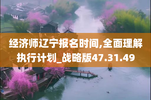 经济师辽宁报名时间,全面理解执行计划_战略版47.31.49