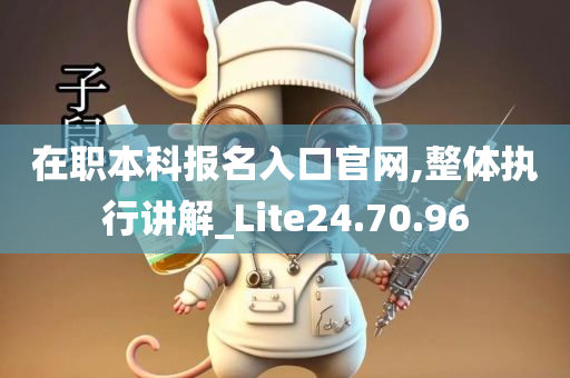 在职本科报名入口官网,整体执行讲解_Lite24.70.96