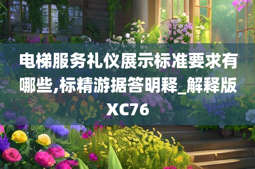 电梯服务礼仪展示标准要求有哪些,标精游据答明释_解释版XC76