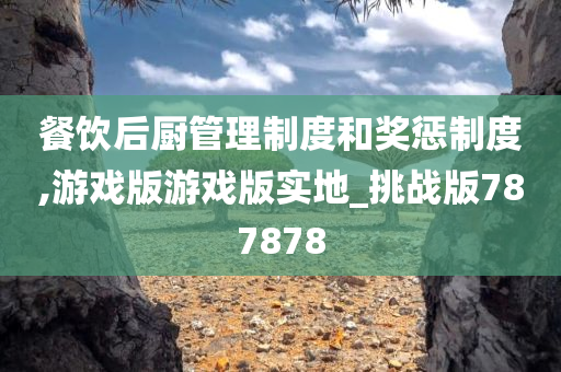 餐饮后厨管理制度和奖惩制度,游戏版游戏版实地_挑战版787878