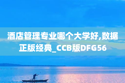 酒店管理专业哪个大学好,数据正版经典_CCB版DFG56