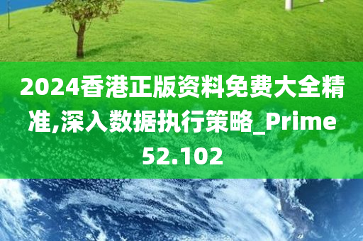 2024香港正版资料免费大全精准,深入数据执行策略_Prime52.102