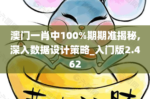 澳门一肖中100%期期准揭秘,深入数据设计策略_入门版2.462