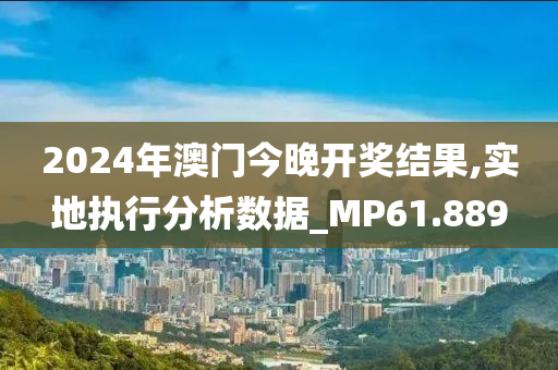 2024年澳门今晚开奖结果,实地执行分析数据_MP61.889