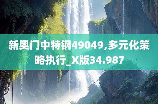 新奥门中特钢49049,多元化策略执行_X版34.987