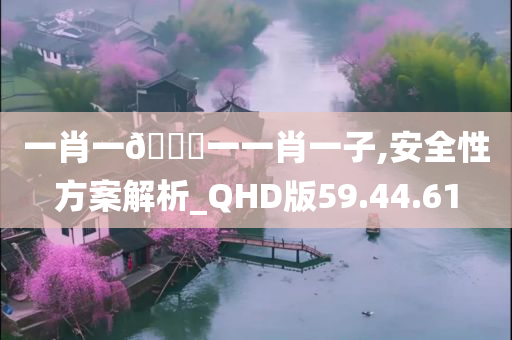 一肖一🐎一一肖一子,安全性方案解析_QHD版59.44.61