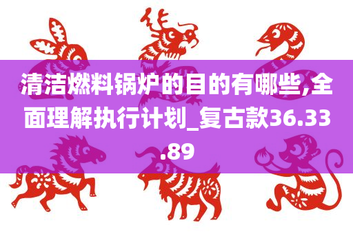 清洁燃料锅炉的目的有哪些,全面理解执行计划_复古款36.33.89