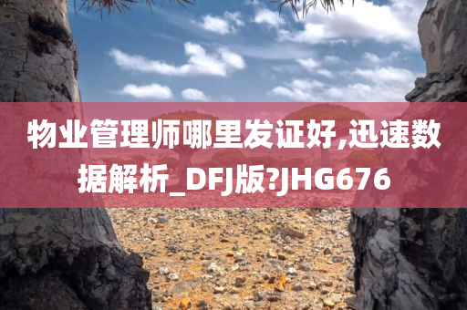 物业管理师哪里发证好,迅速数据解析_DFJ版?JHG676