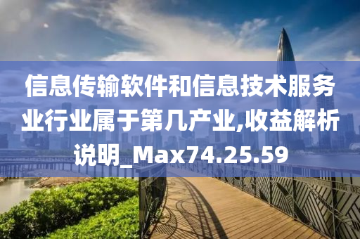 信息传输软件和信息技术服务业行业属于第几产业,收益解析说明_Max74.25.59