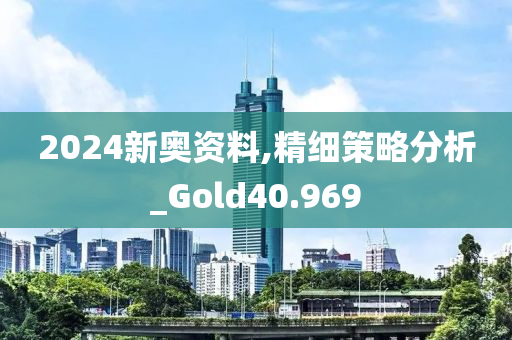 2024新奥资料,精细策略分析_Gold40.969