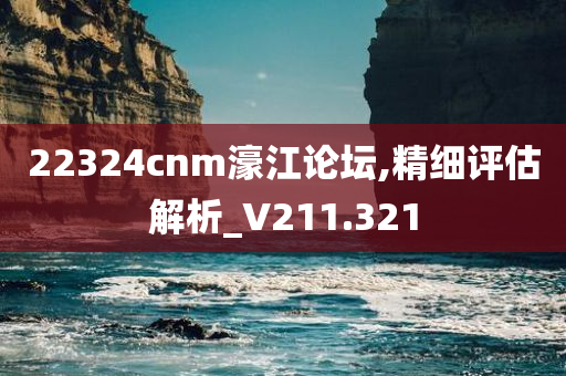 22324cnm濠江论坛,精细评估解析_V211.321