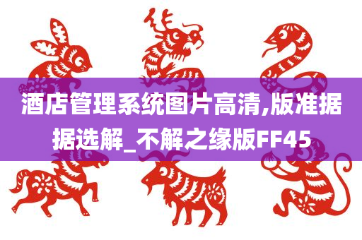 酒店管理系统图片高清,版准据据选解_不解之缘版FF45