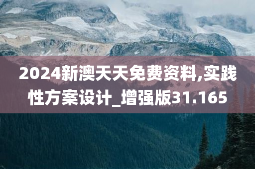 2024新澳天天免费资料,实践性方案设计_增强版31.165