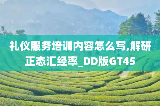 礼仪服务培训内容怎么写,解研正态汇经率_DD版GT45