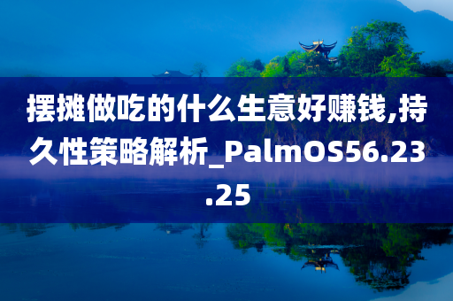 摆摊做吃的什么生意好赚钱,持久性策略解析_PalmOS56.23.25