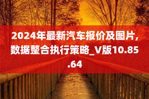 2024年最新汽车报价及图片,数据整合执行策略_V版10.85.64