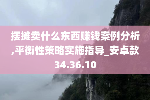 摆摊卖什么东西赚钱案例分析,平衡性策略实施指导_安卓款34.36.10