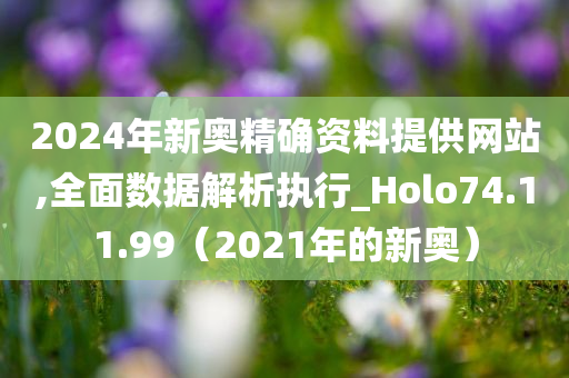 2024年新奥精确资料提供网站,全面数据解析执行_Holo74.11.99（2021年的新奥）