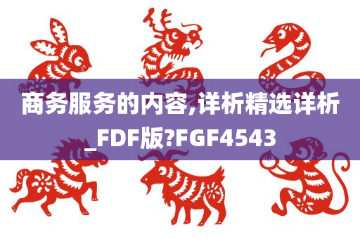 商务服务的内容,详析精选详析_FDF版?FGF4543