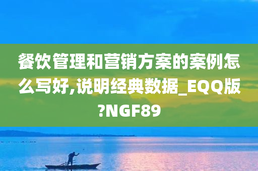 餐饮管理和营销方案的案例怎么写好,说明经典数据_EQQ版?NGF89