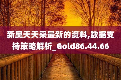 新奥天天采最新的资料,数据支持策略解析_Gold86.44.66