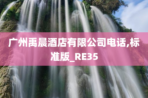 广州禹晨酒店有限公司电话,标准版_RE35