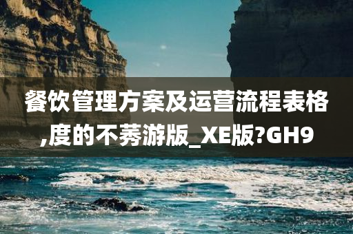 餐饮管理方案及运营流程表格,度的不莠游版_XE版?GH9