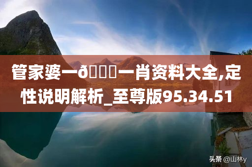 管家婆一🐎一肖资料大全,定性说明解析_至尊版95.34.51