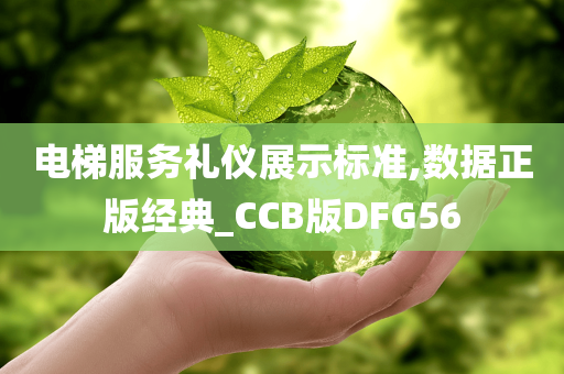 电梯服务礼仪展示标准,数据正版经典_CCB版DFG56