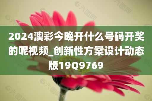 2024澳彩今晚开什么号码开奖的呢视频_创新性方案设计动态版19Q9769