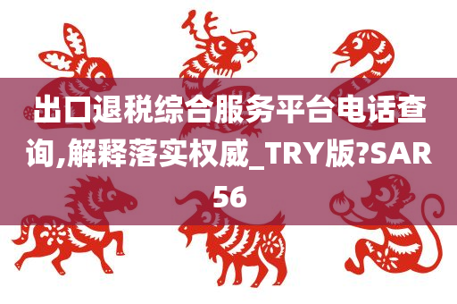 出口退税综合服务平台电话查询,解释落实权威_TRY版?SAR56