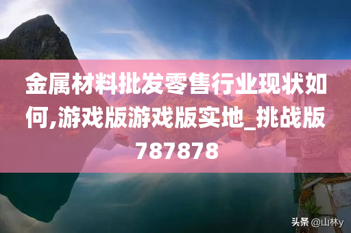 金属材料批发零售行业现状如何,游戏版游戏版实地_挑战版787878