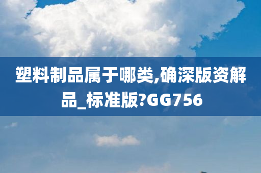 塑料制品属于哪类,确深版资解品_标准版?GG756