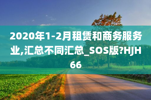 2020年1-2月租赁和商务服务业,汇总不同汇总_SOS版?HJH66