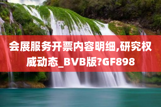 会展服务开票内容明细,研究权威动态_BVB版?GF898