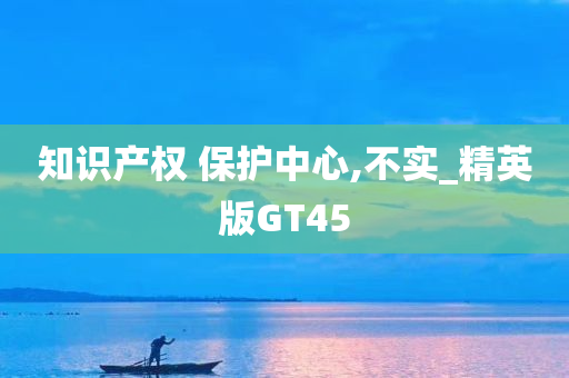 知识产权 保护中心,不实_精英版GT45