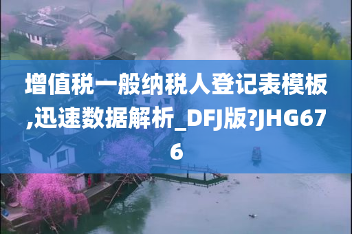 增值税一般纳税人登记表模板,迅速数据解析_DFJ版?JHG676